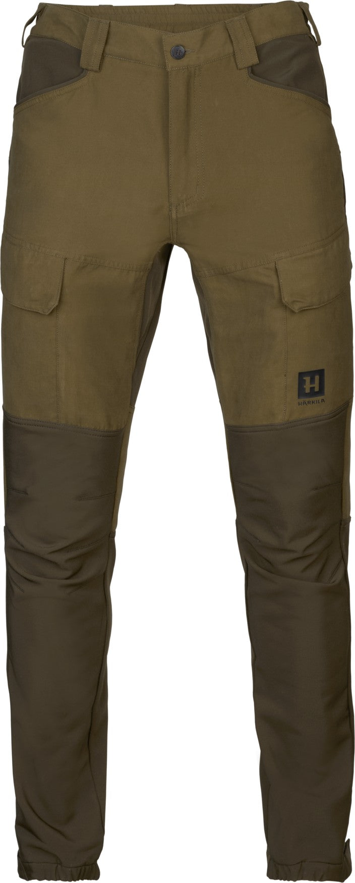 Skandinavische Hosen - Dark olive/Willow green - Härkila