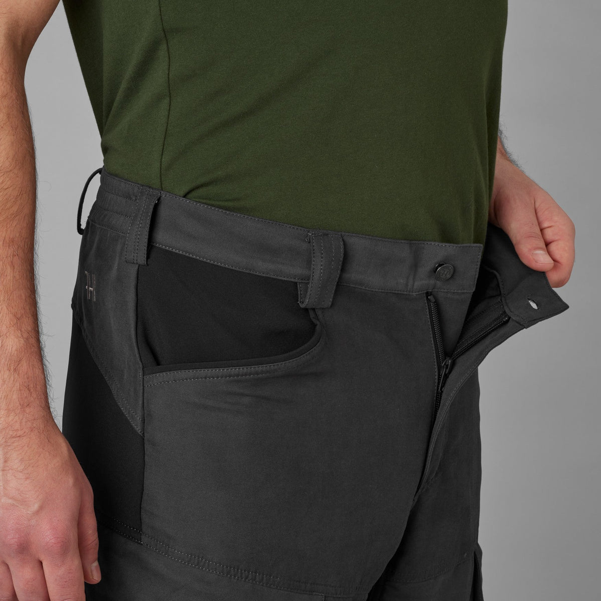 Scandinavian Hose - Phantom grey/Schwarz - Härkila