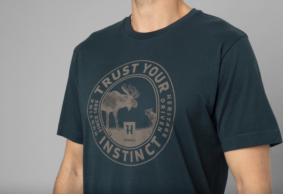 Moose S/S T-Shirt Dunkelblau - Härkila