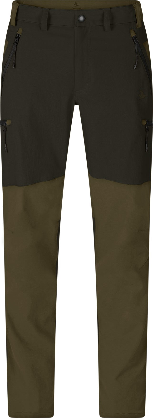 Outdoor Stretch-Hose - Grizzly brown/Duffel green - Seeland