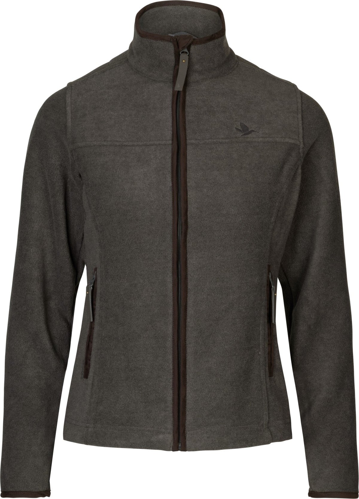Woodcock Ivy Fleece Jacke - Dark Grau Melange - Seeland