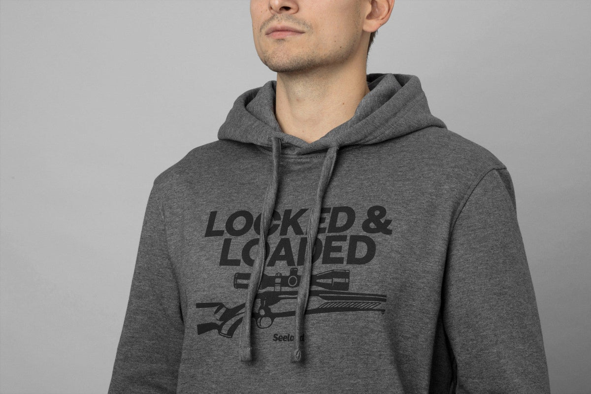 Loaded Kapuzenpullover Grau Melange - Seeland