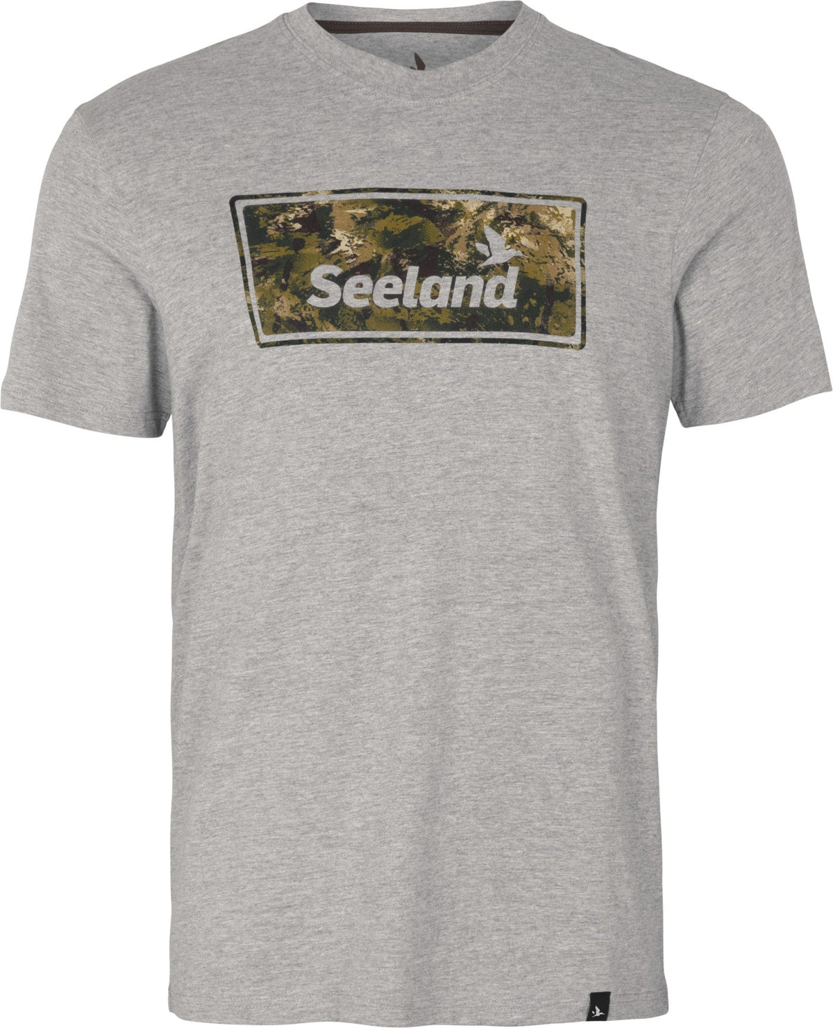 Falcon T-Shirt Dunkelgrau Melange - Seeland