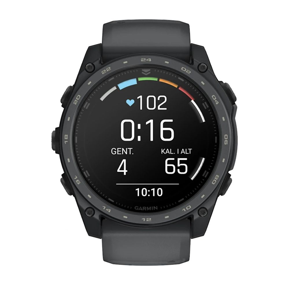 tactix® 8 – 51 mm, AMOLED, Cerakote®-Beschichtung, Inklusive Applied Ballistics Ultralight™ Solver und Slate Gray Cerakote®-Beschichtung – Garmin