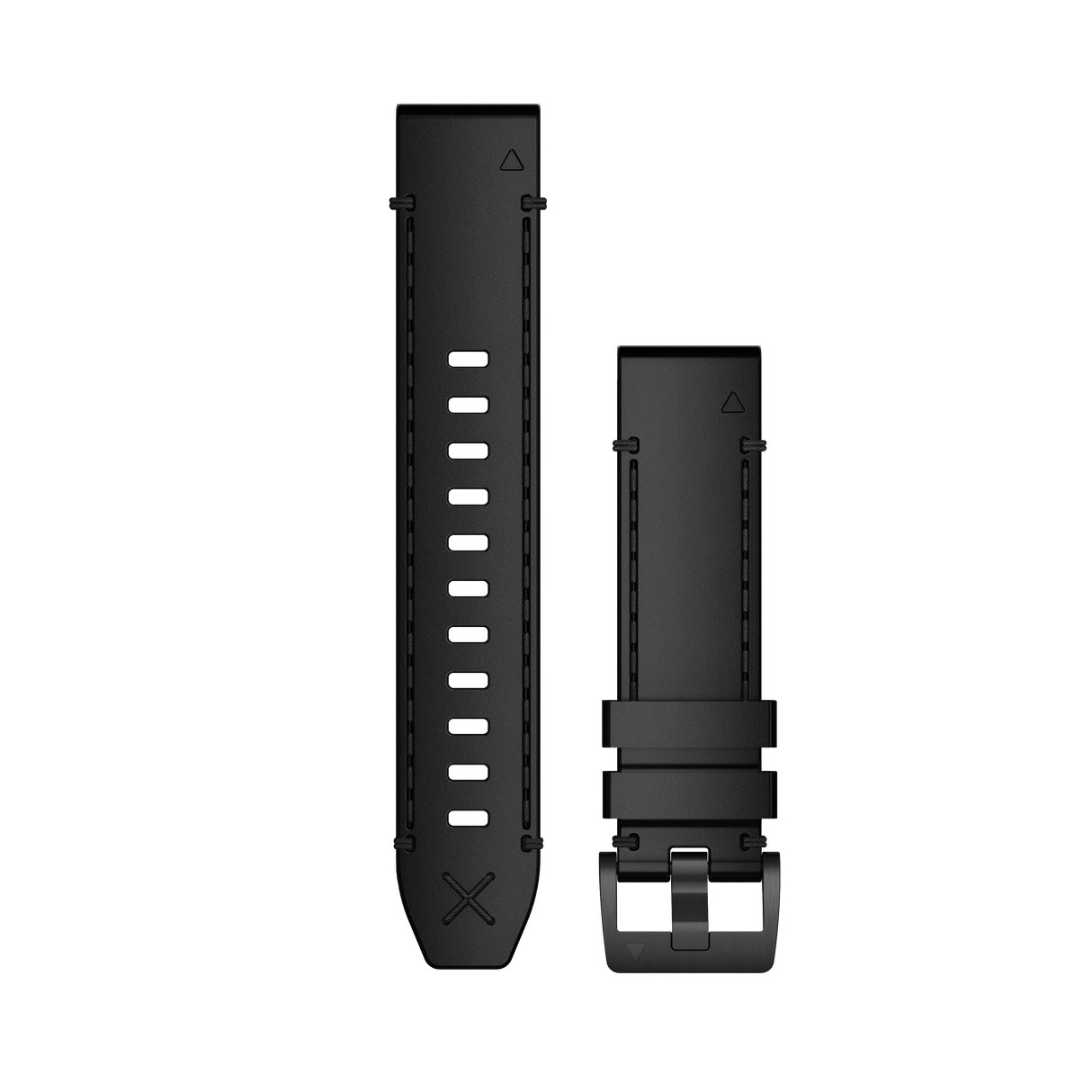 QuickFit® 22 urremme, Sort, sort hardware i rustfrit stål 1
