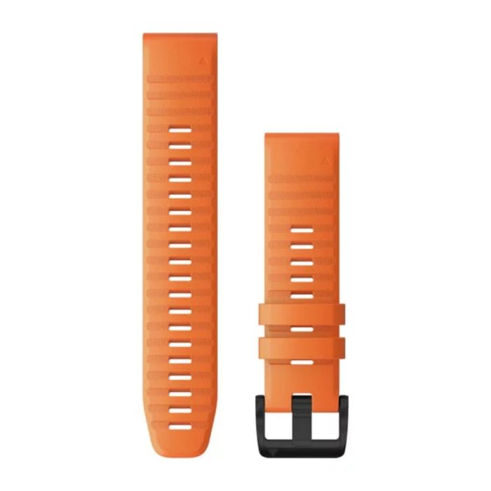 22 mm remme (Instinct® E – 45 mm), Ember Orange silikone 3
