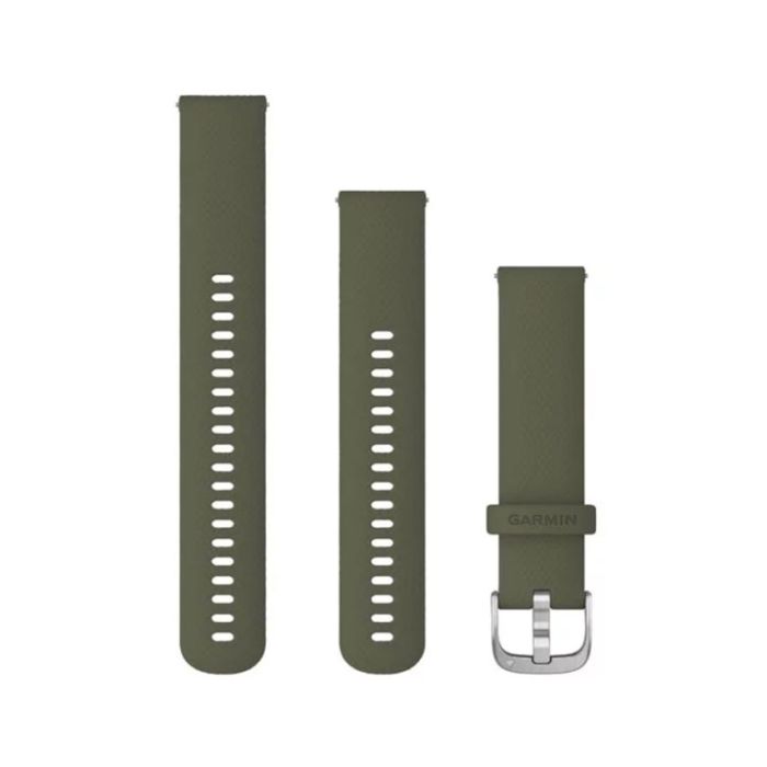 Quick release remme (24 mm), French Grey silikone 2