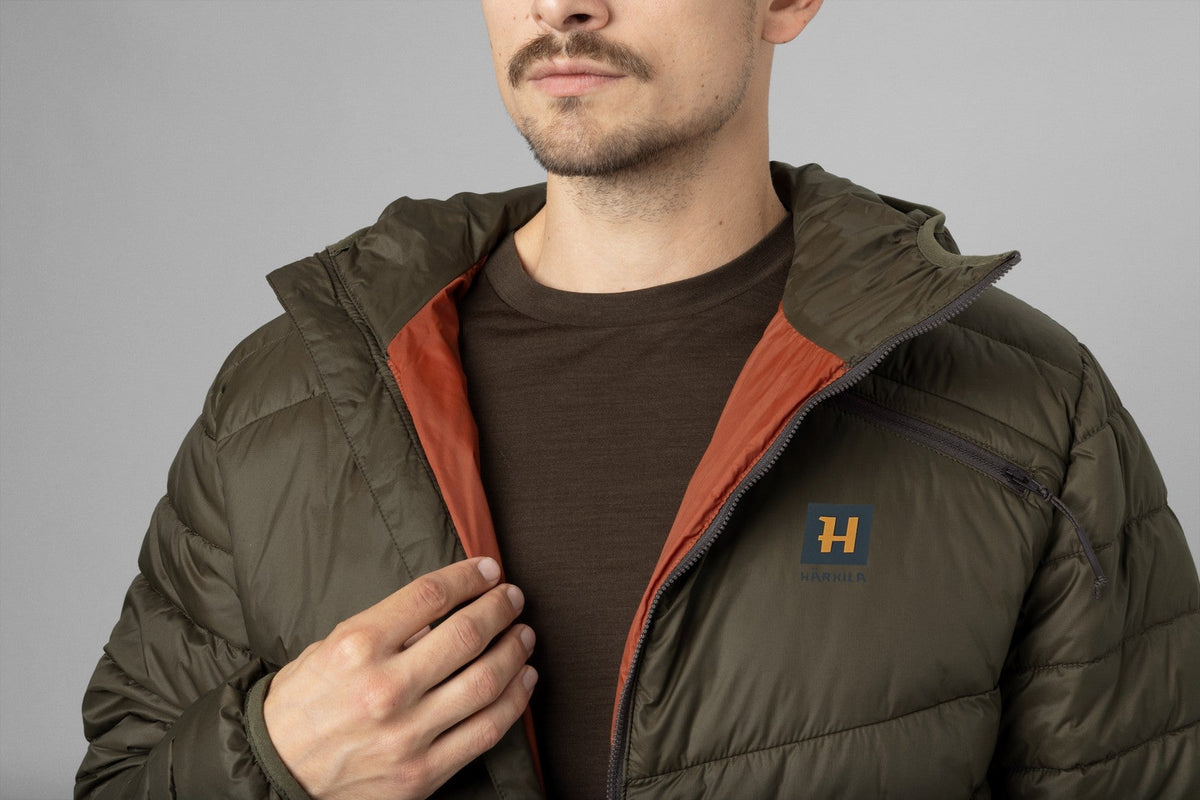 Logmar isolierte, packbare Jacke Willow green - Härkila
