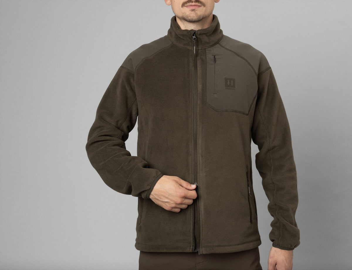 Venjan 2.0 Fleecejacke - Shadow brown - Härkila