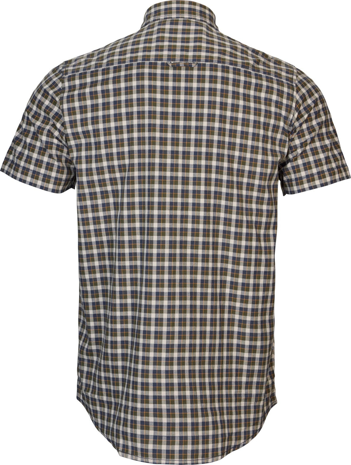 Fjell S/S-Hemd Naval Blue Check - Härkila