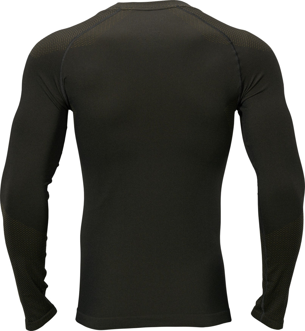 Base active Langarm mit Rundhalsausschnitt Dark willow green - Härkila