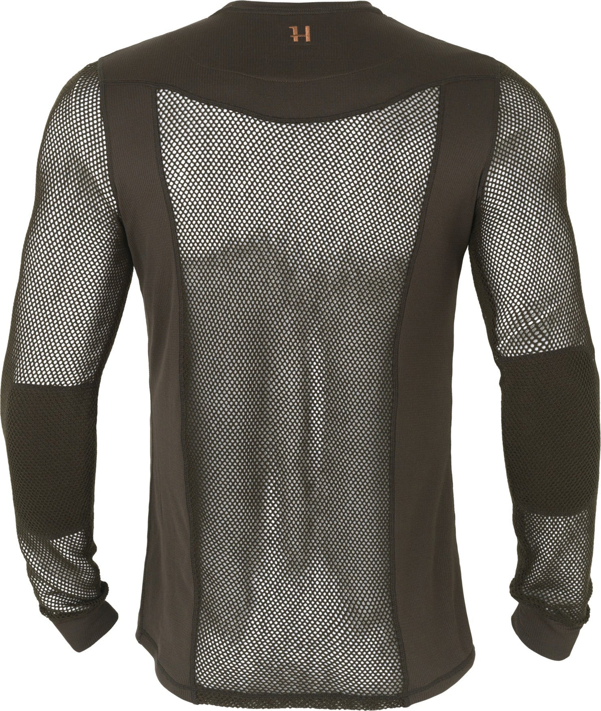 Base Mesh Crew-Neck Shadow Brown - Härkila