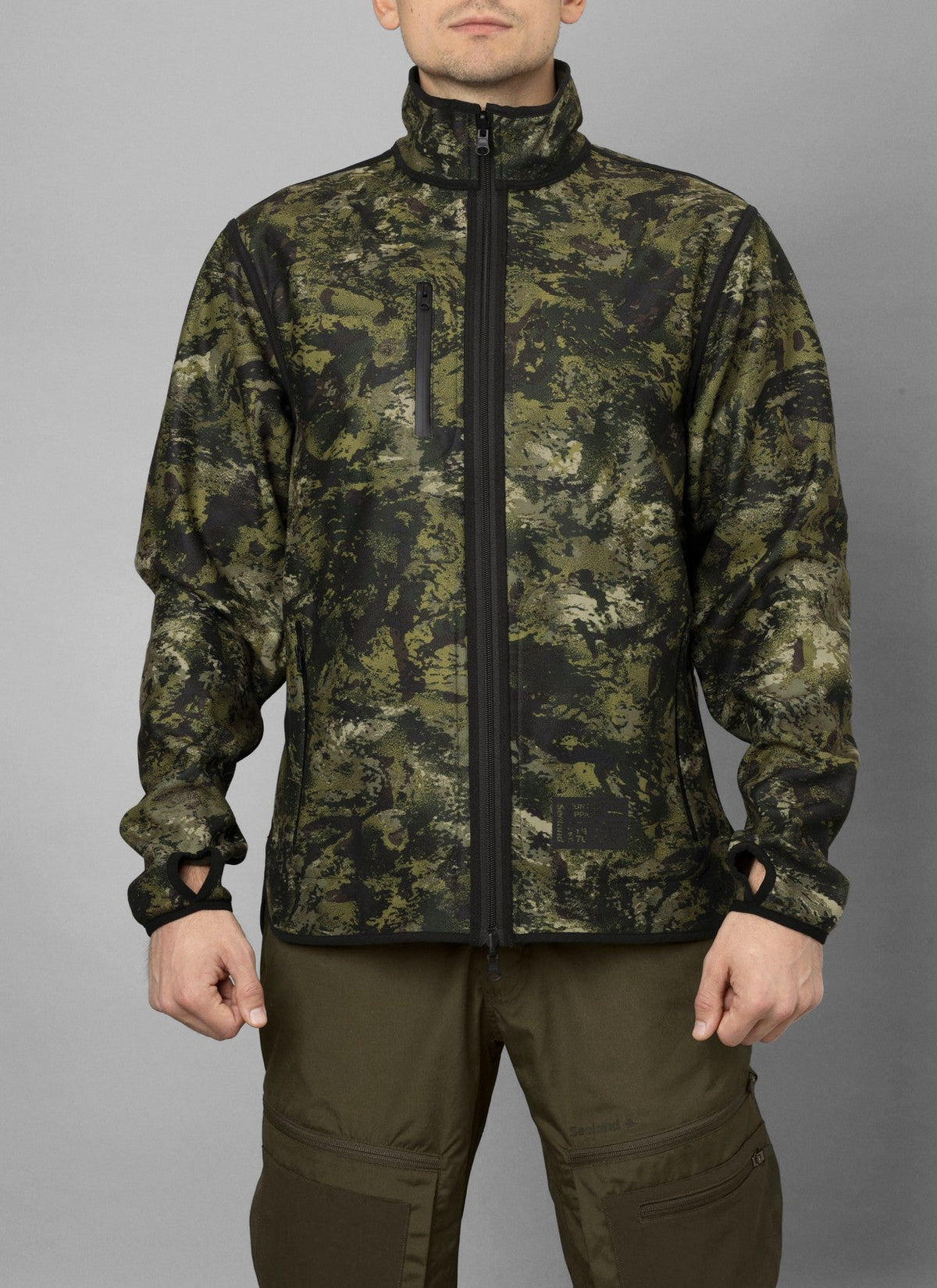 Rogue Wendbares Fleece Light Pine/Invis Green - Seeland