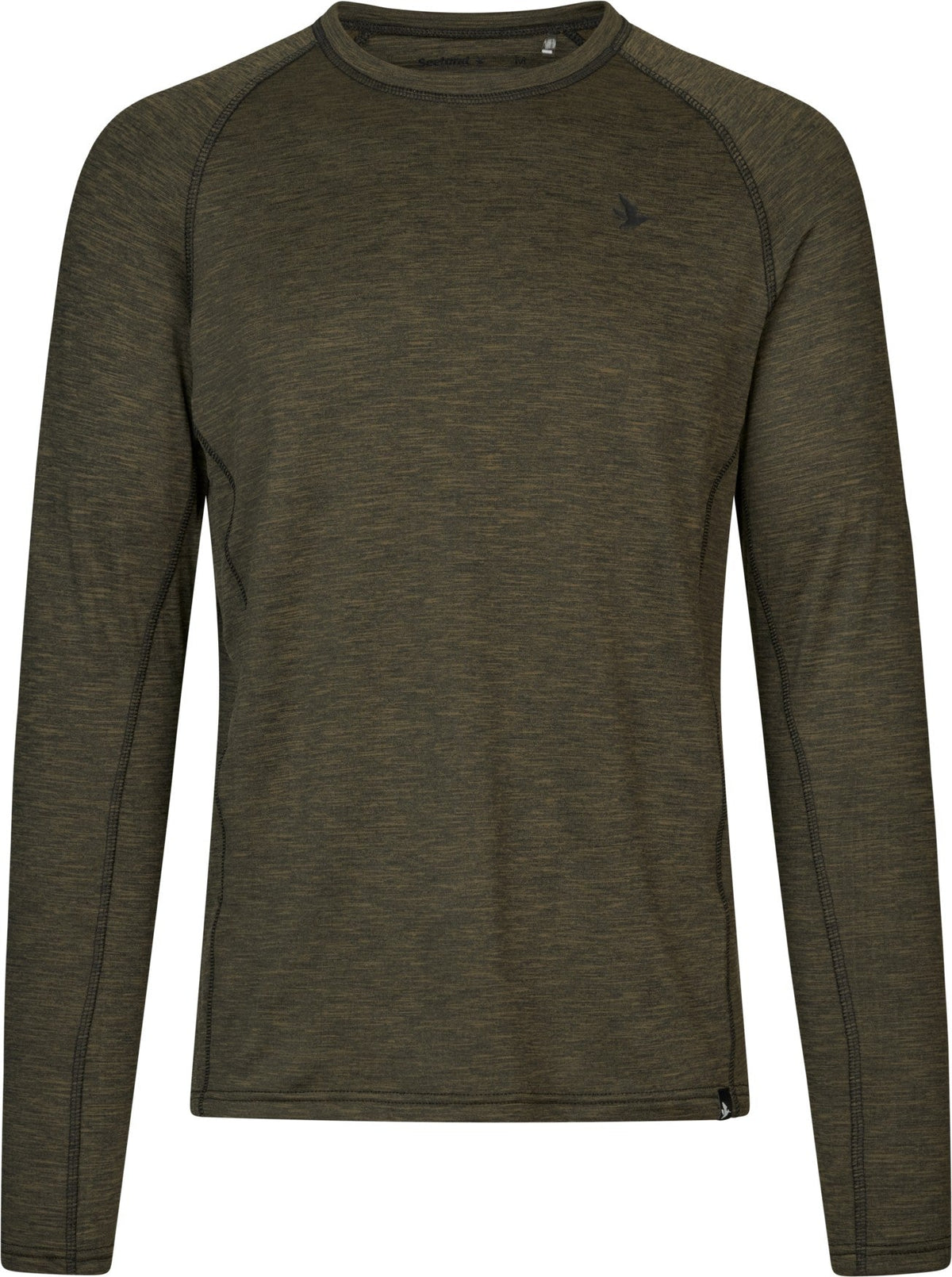 Peak T-Shirt Pine green melange - Seeland