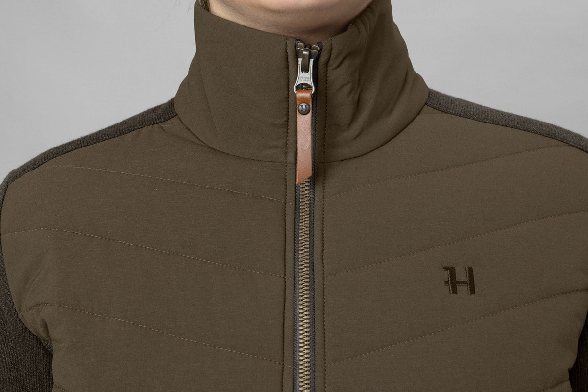 Sandhem Pro isolierter Cardigan für Damen Willow green - Härkila