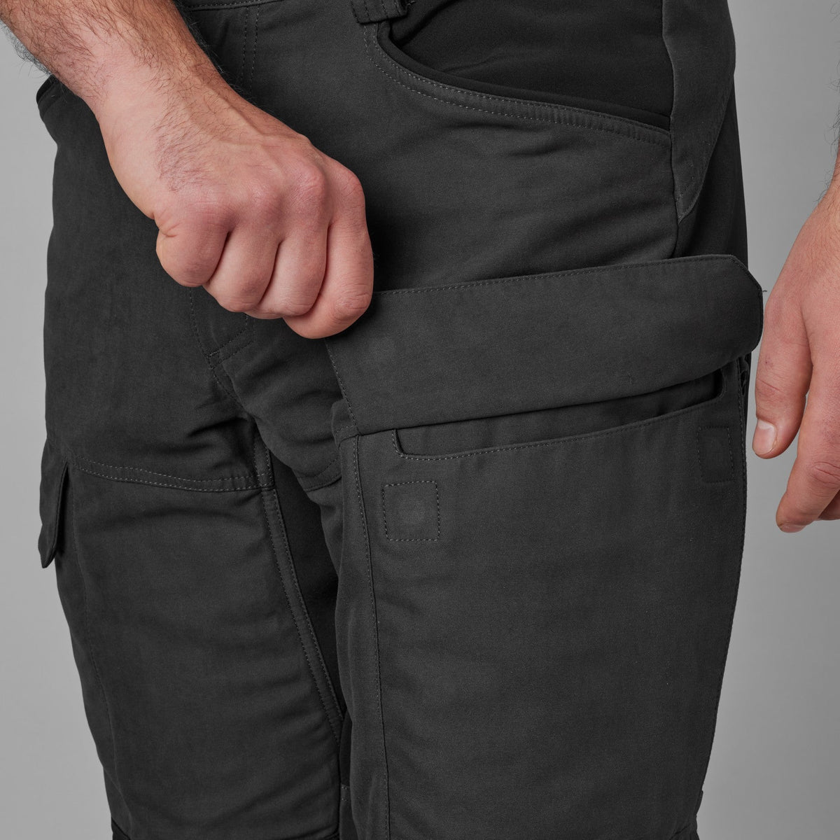 Scandinavian Hose - Phantom grey/Schwarz - Härkila