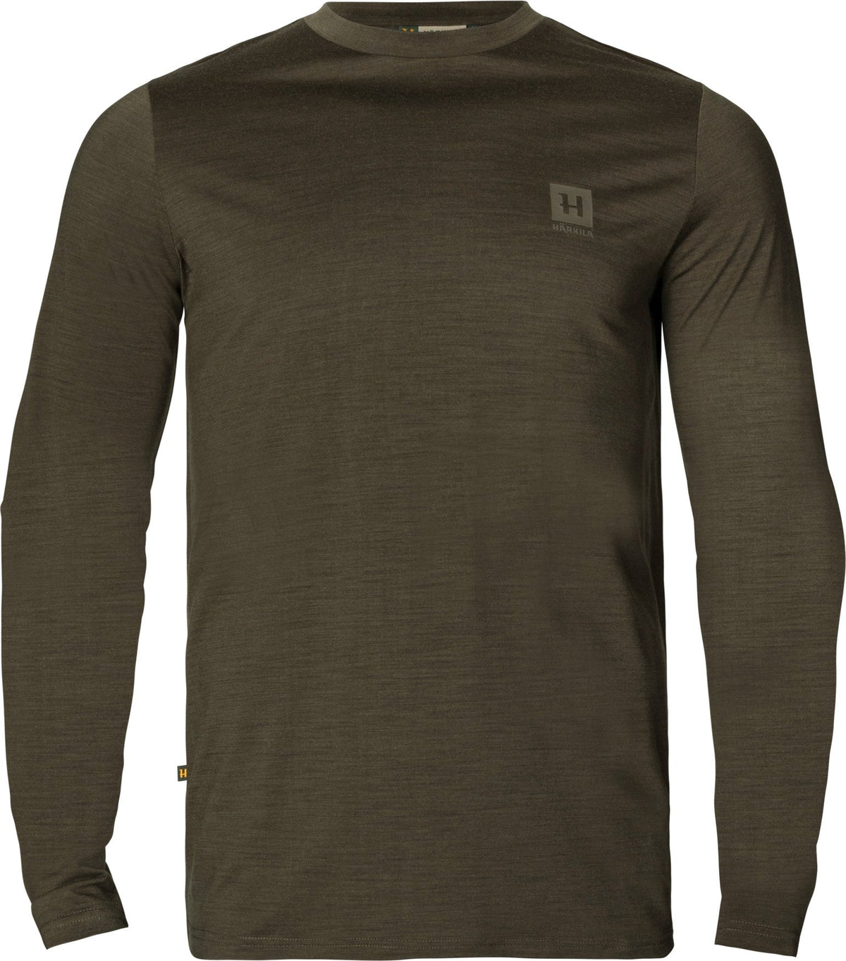 Base-Layer L/S T-Shirt für alle Jahreszeiten Willow green - Härkila