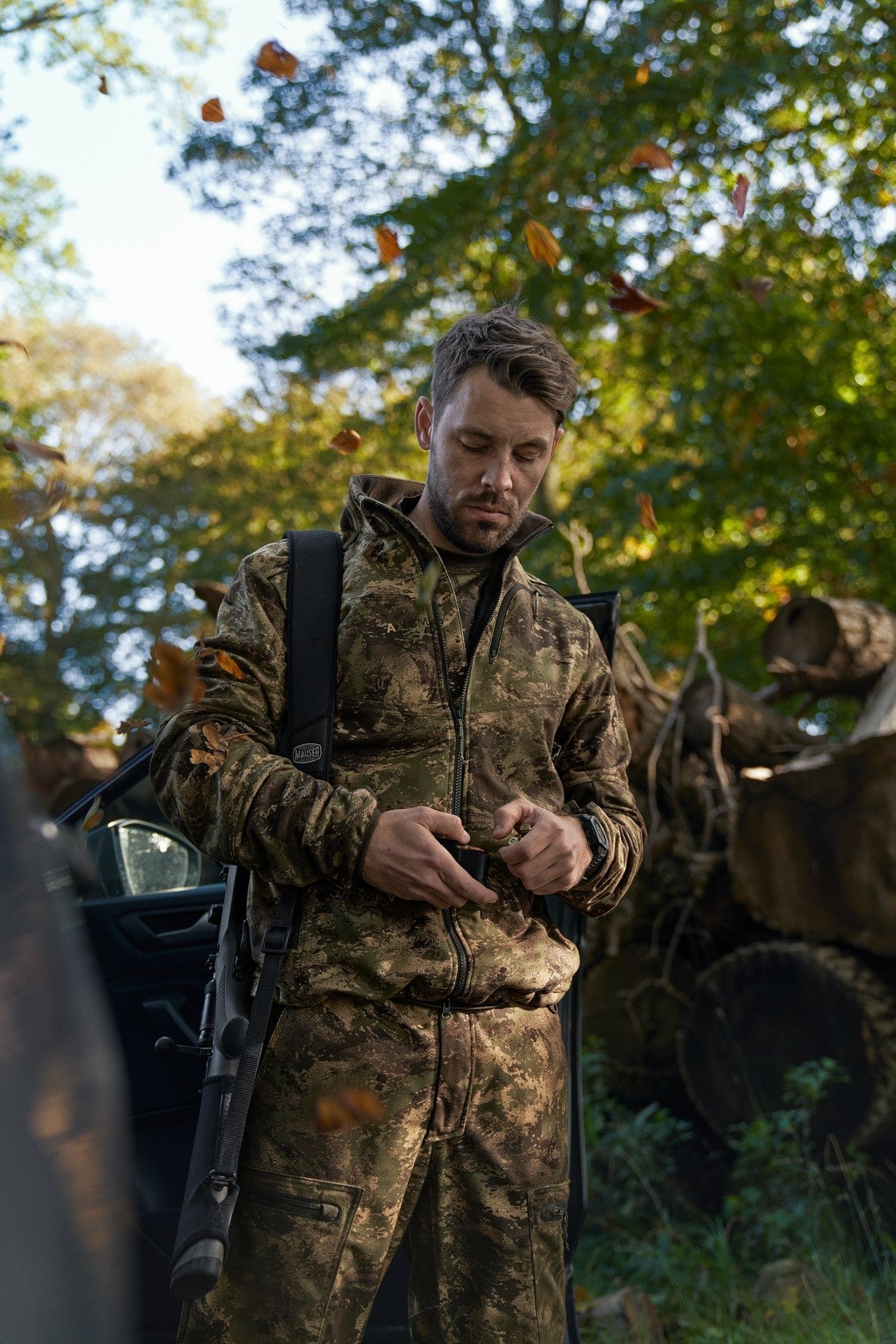 Deer Stalker - Camo WSP Fleecejacke AXIS MSP®Forest - Härkila
