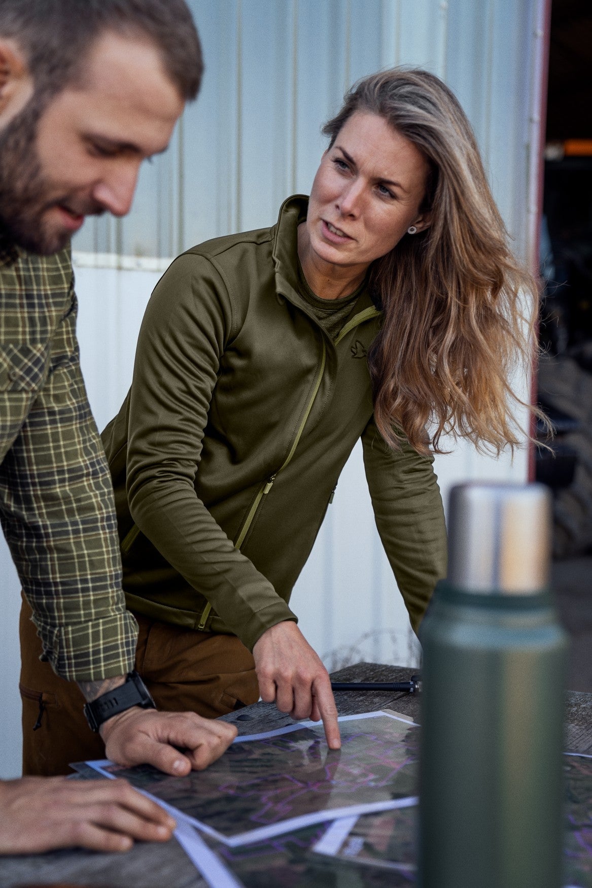 Emily Fleece Damen - Pine green - Seeland