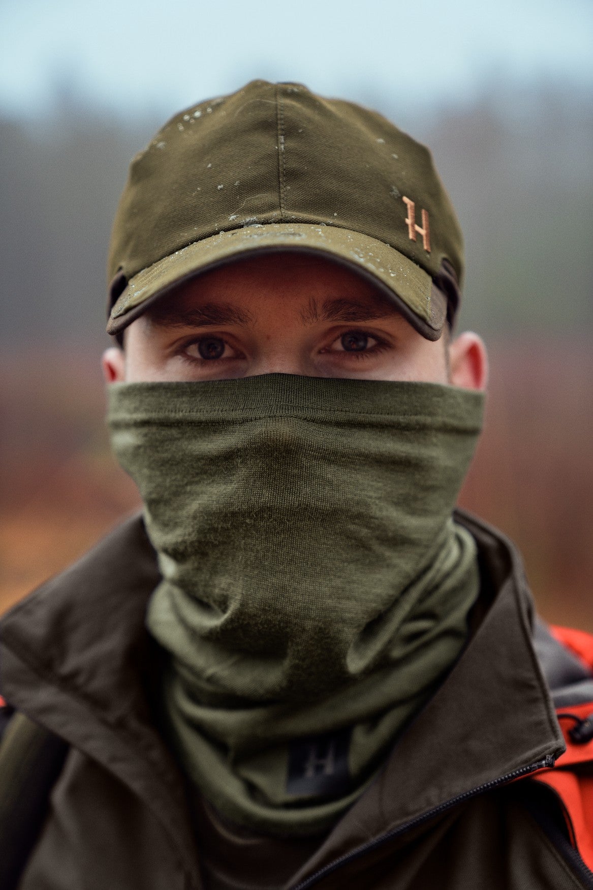Base All Season Halstuch - Limited Edt. Dark olive - Härkila