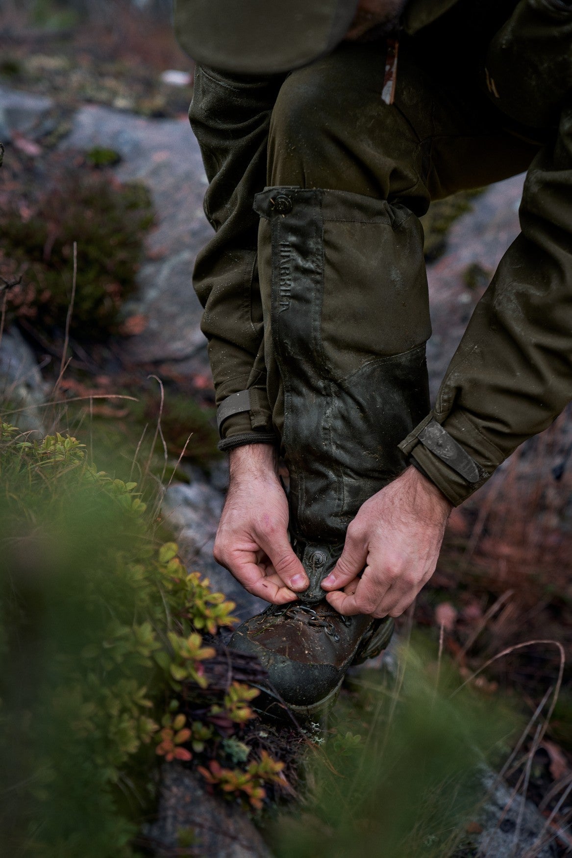 Pro HWS Gamaschen Willow green - Härkila