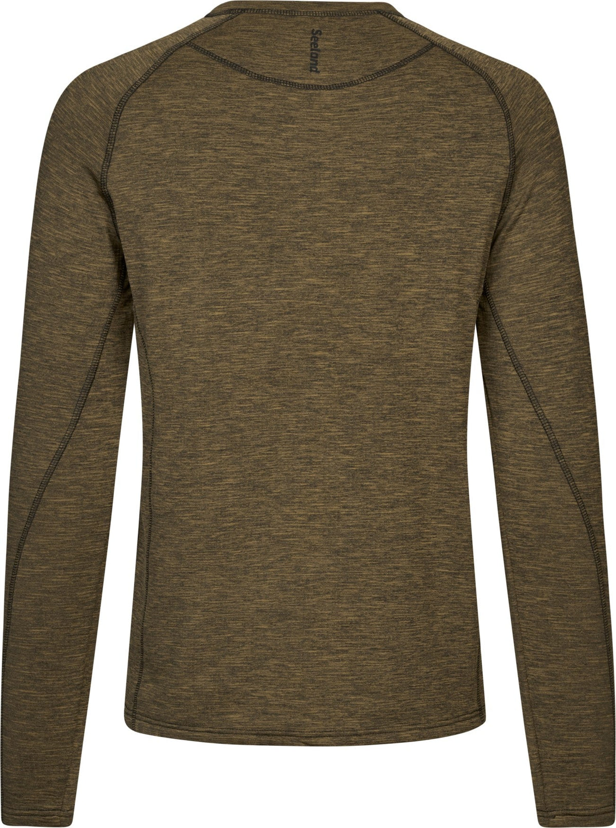 Peak T-Shirt Military Olive Melange - Seeland