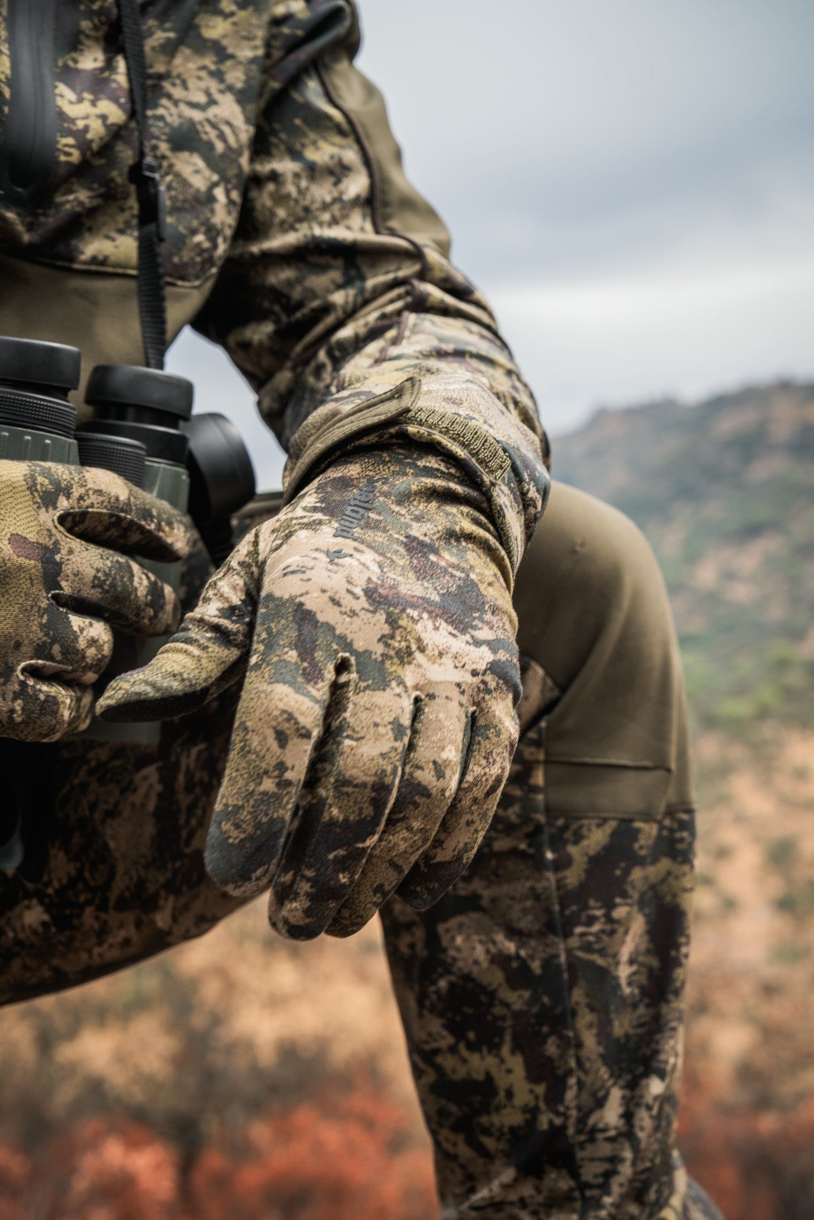 Grip Camo Handschuhe InVis MPC Grün - Seeland