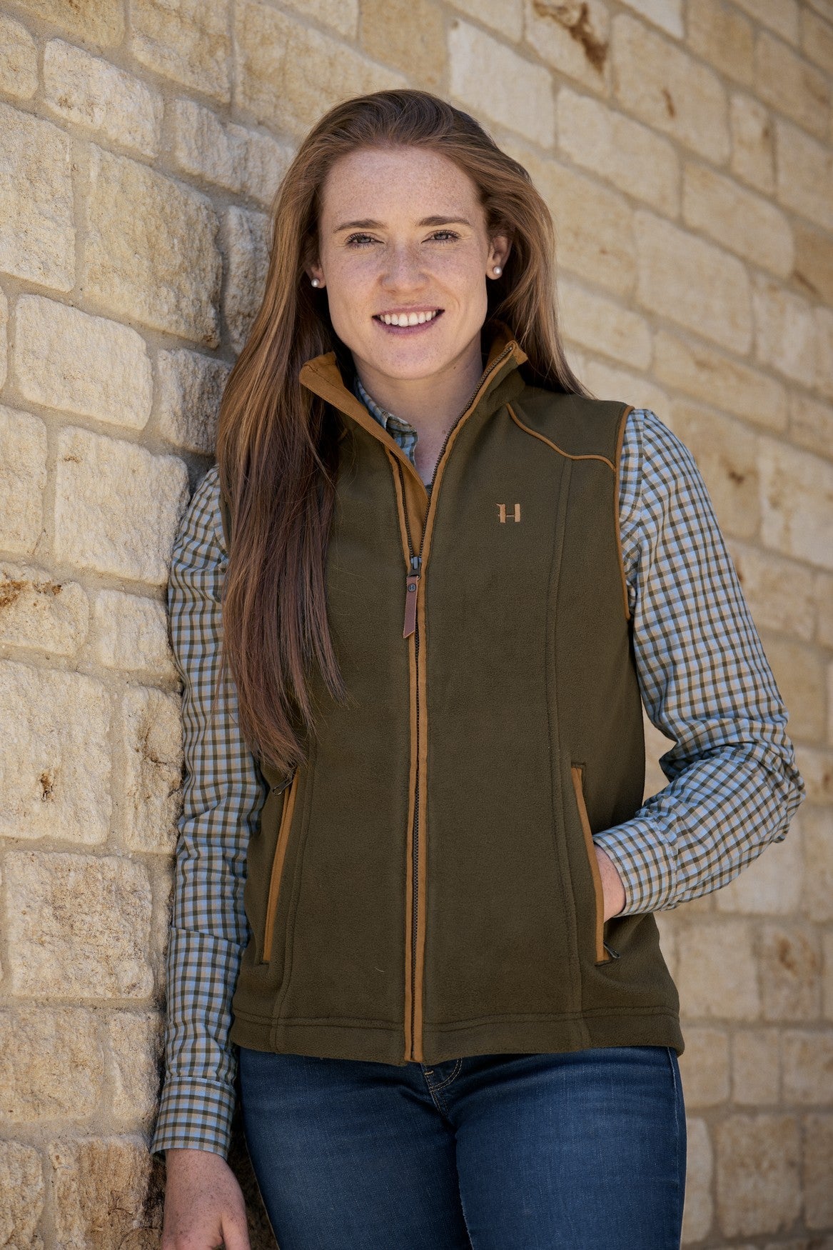 Sandhem 200 Weste für Damen - Willow green - Härkila