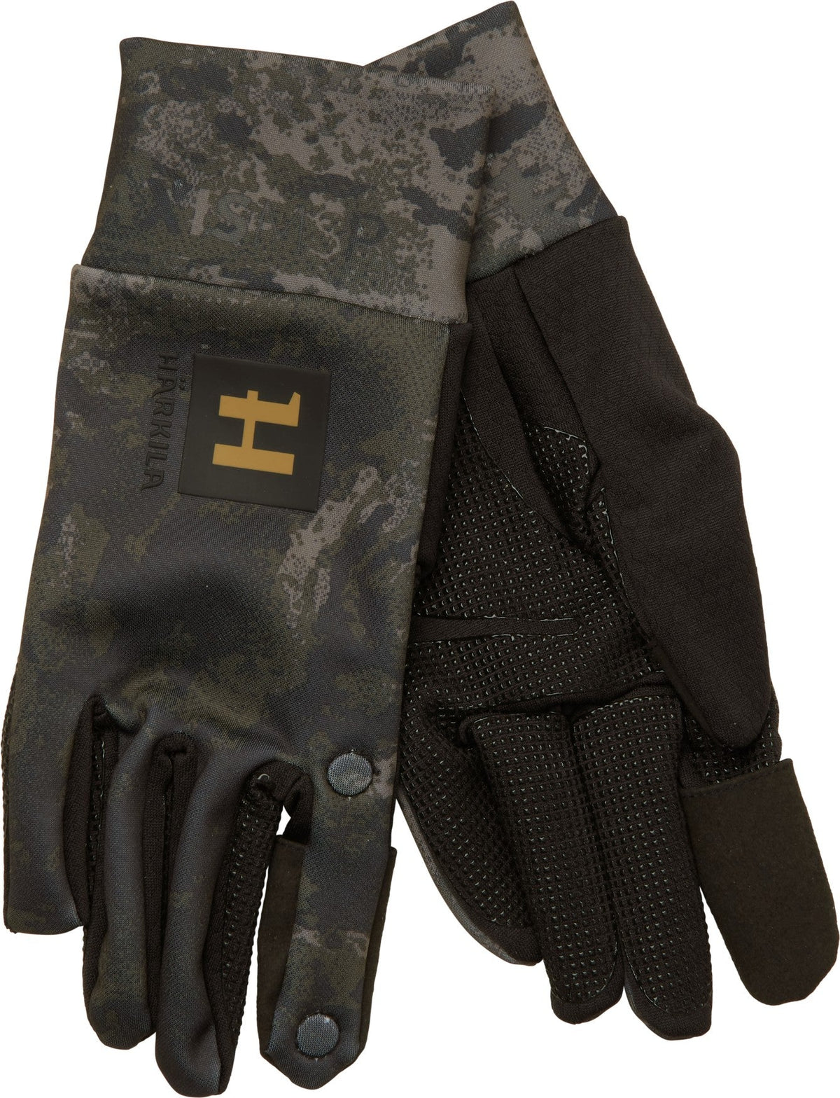 Tarn-Fleece-Handschuh mit umklappbaren Fingern NOCTYX AXIS MSP® Schwarz - Härkila