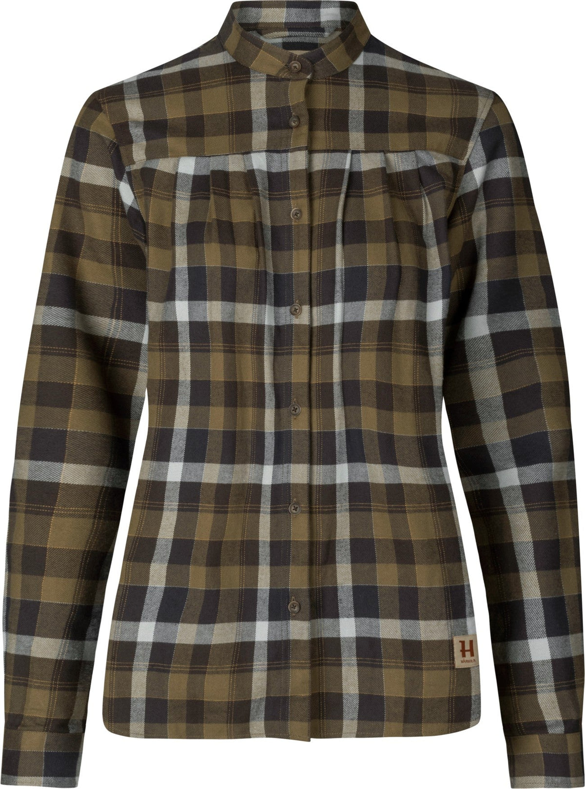 Sigrid L/S Hemd für Damen Willow green/Phantom - Härkila