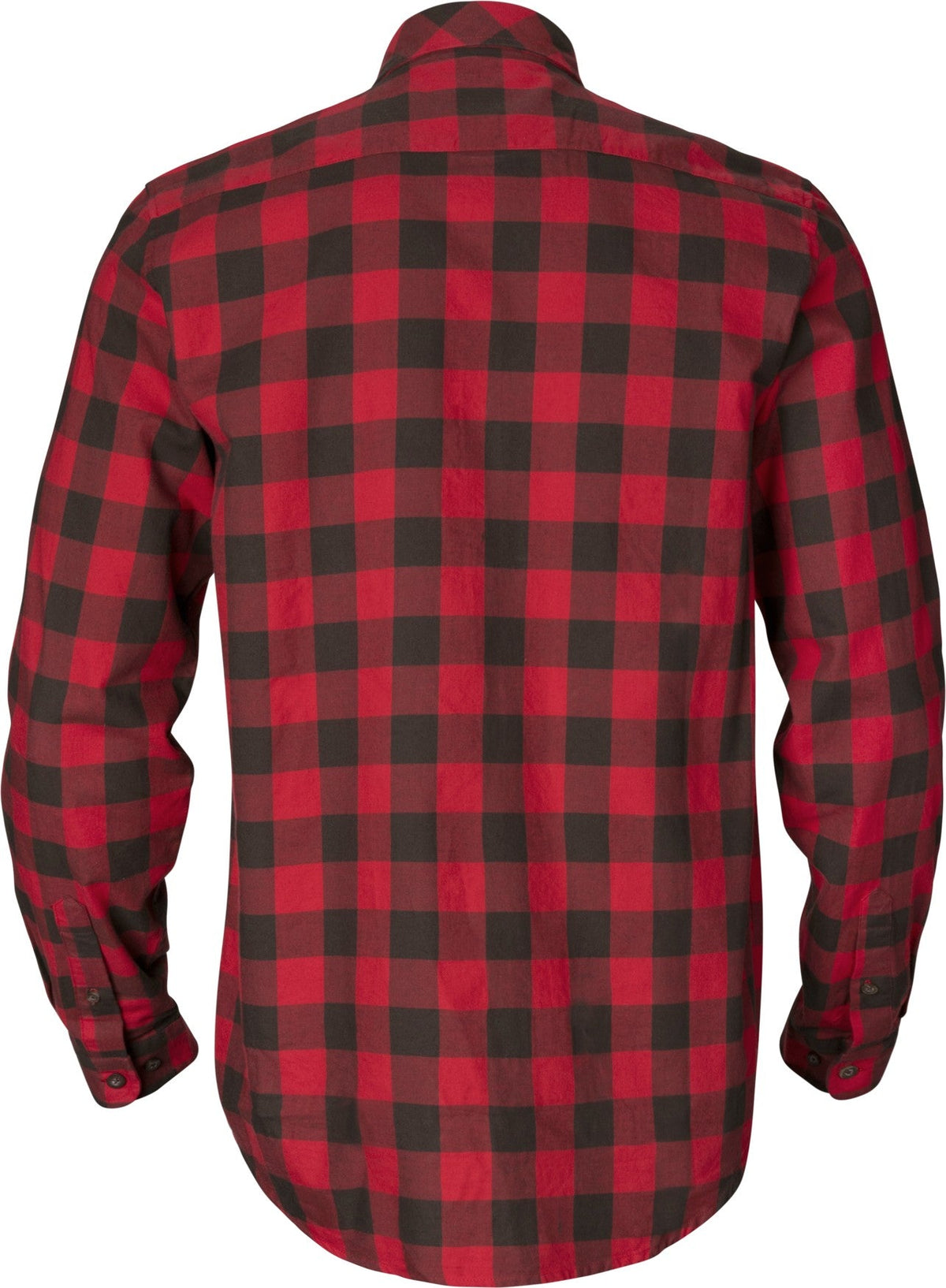 Skandinavisches Langarmhemd Red check - Härkila
