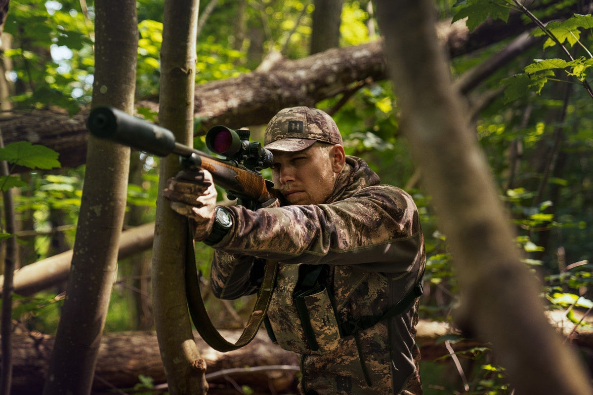Deer Stalker Camouflage-Fleece-Hoodie AXIS MSP®Forest - Härkila