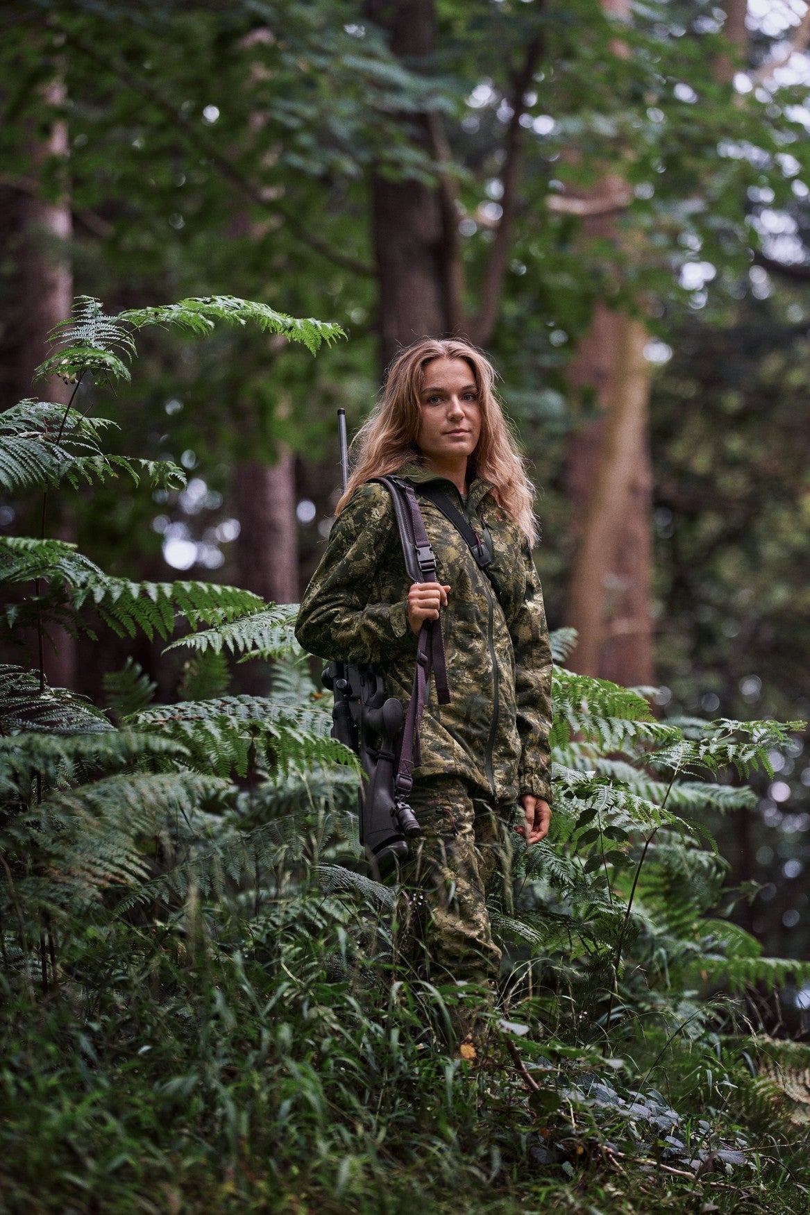 Avail Damen Camo Jacke InVis MPC Grün - Seeland