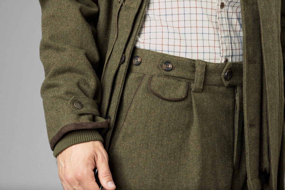 Hillside Tweedhose Moss green - Seeland