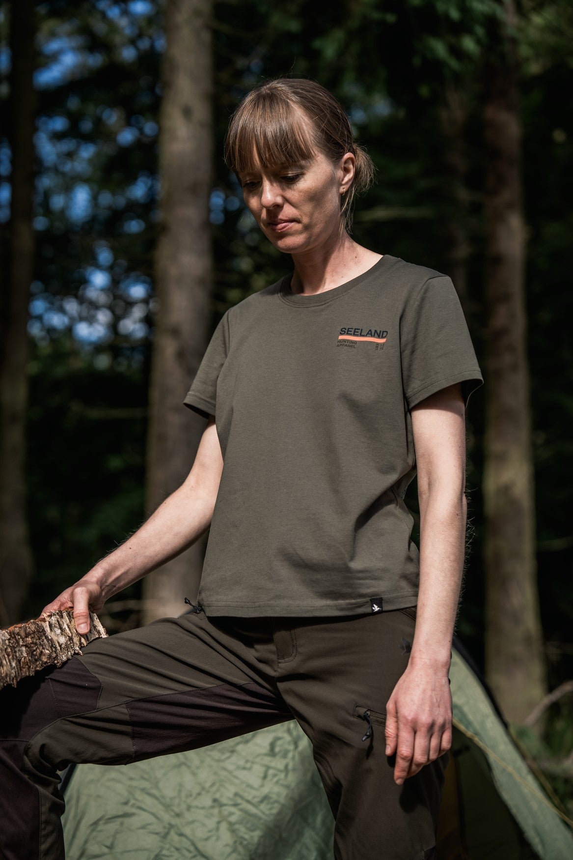 Leala T-Shirt Grape leaf - Seeland