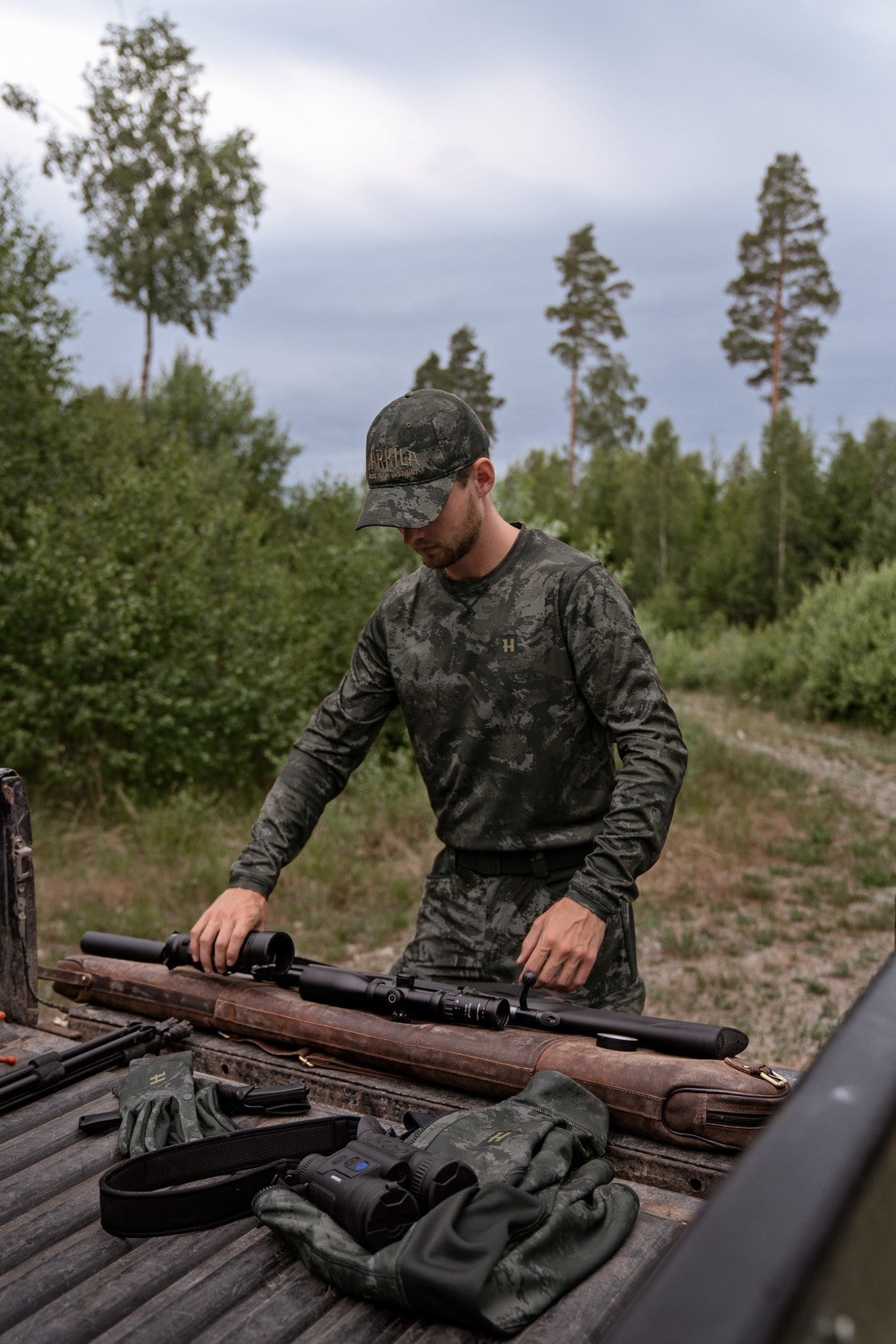NOCTYX Camo - Langarm-T-Shirt AXIS MSP®Black - Härkila