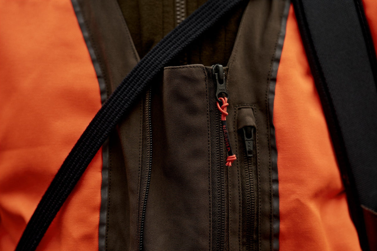 Wildboar Pro Blaze-Weste Orange Blaze/Braun - Härkila