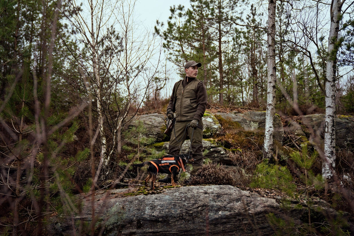 Pro Hunter Lederweste Willow green - Härkila