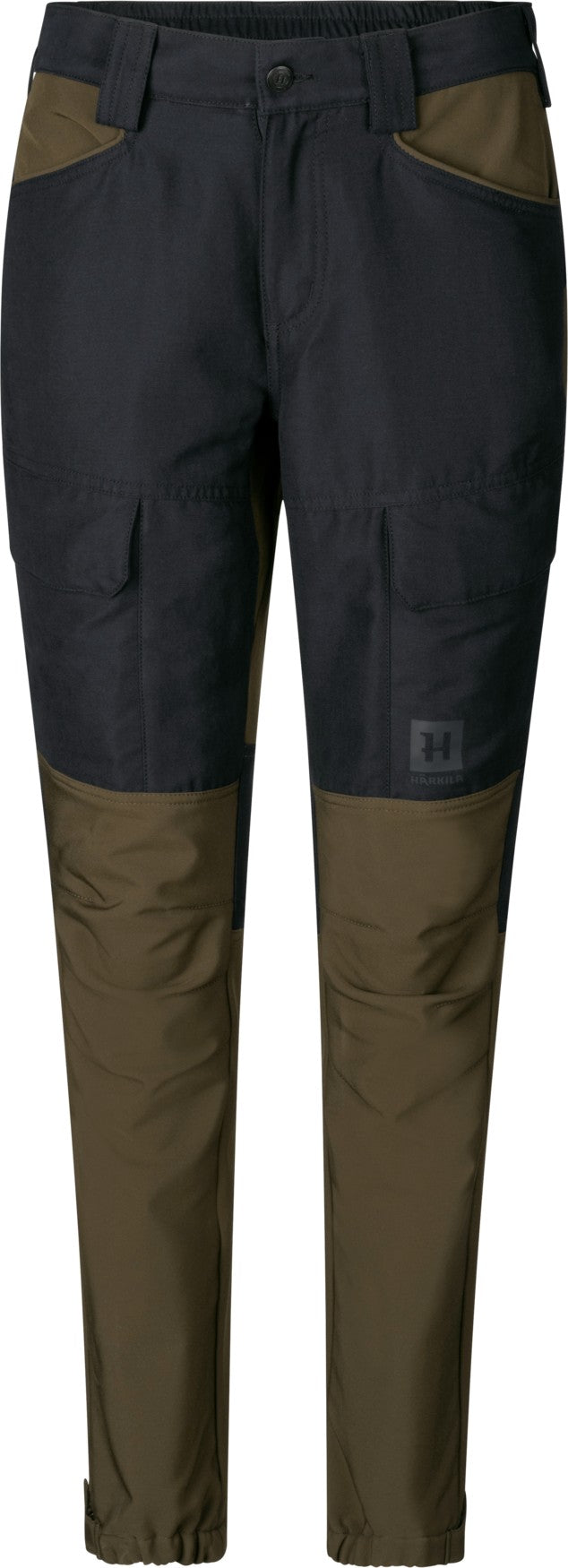 Scandinavian Hosen für Frauen - Willow green/Deep well purple - Härkila