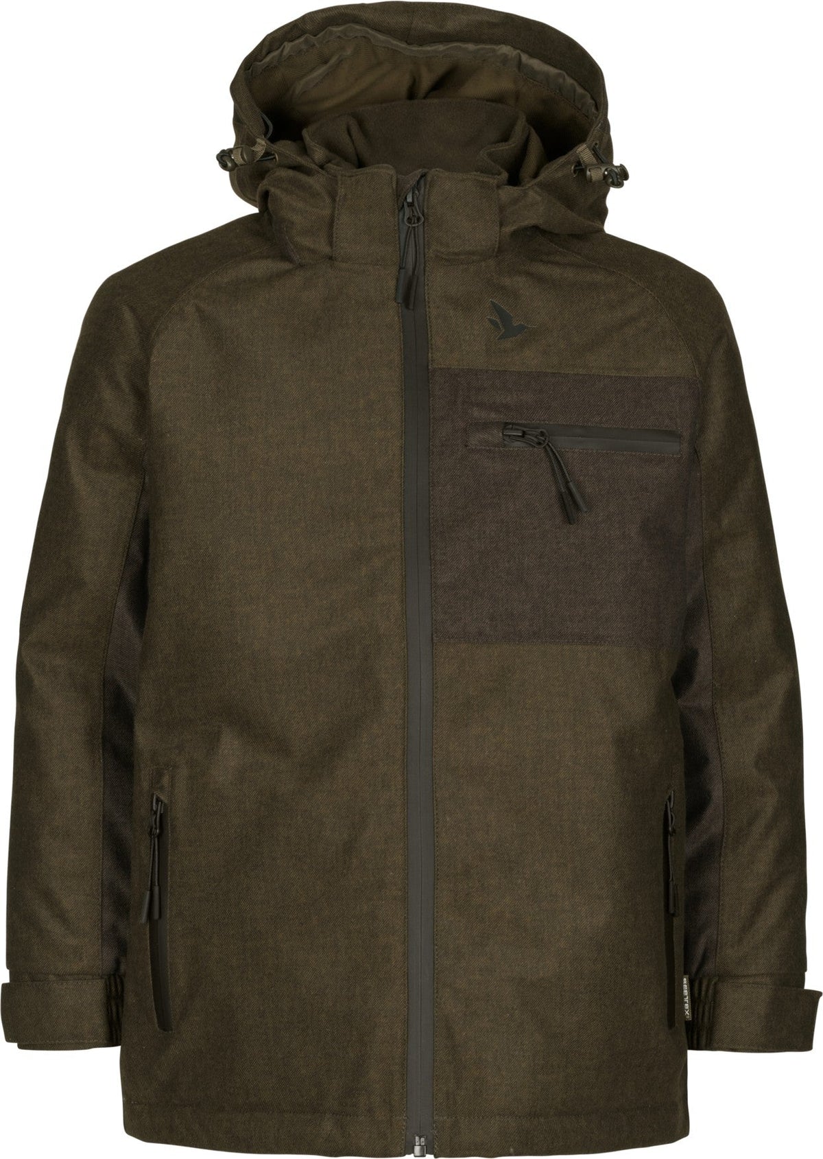 Avail Junior Jacke Pine green melange - Seeland