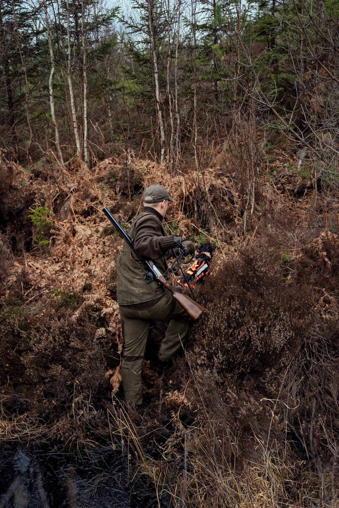 Pro Hunter Lederweste Willow green - Härkila