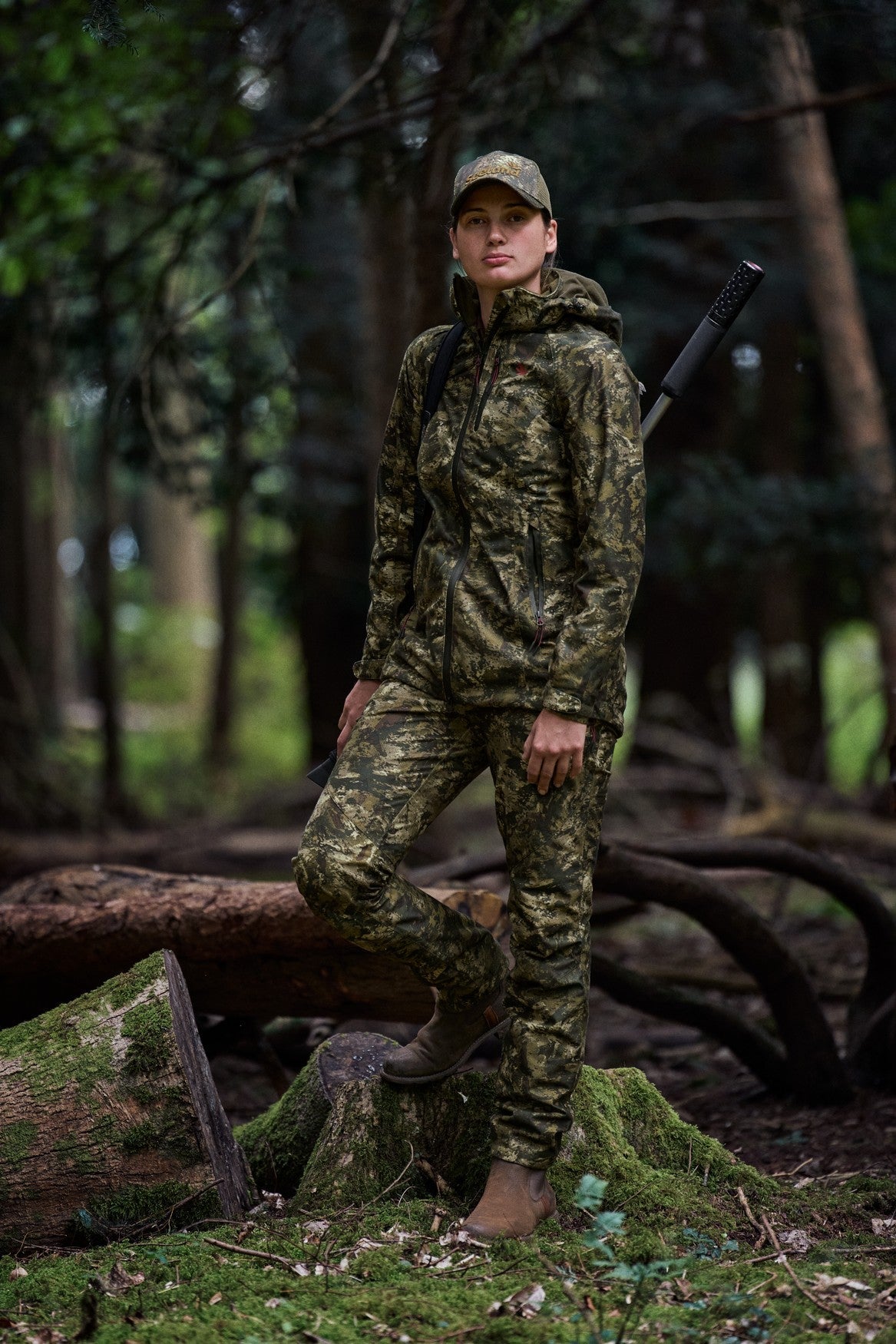 Avail Damen Camo-Hose InVis MPC Grün - Seeland