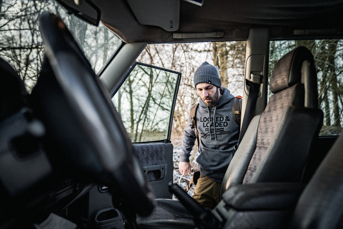 Loaded Kapuzenpullover Grau Melange - Seeland