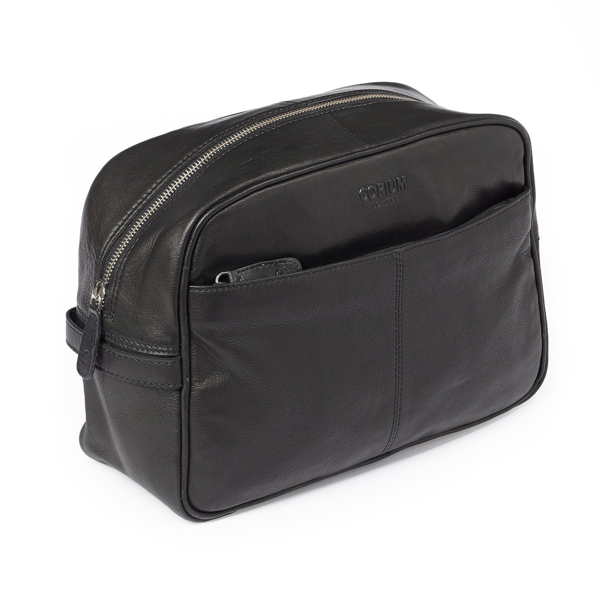 Auckland Kulturtasche Schwarz - Corium