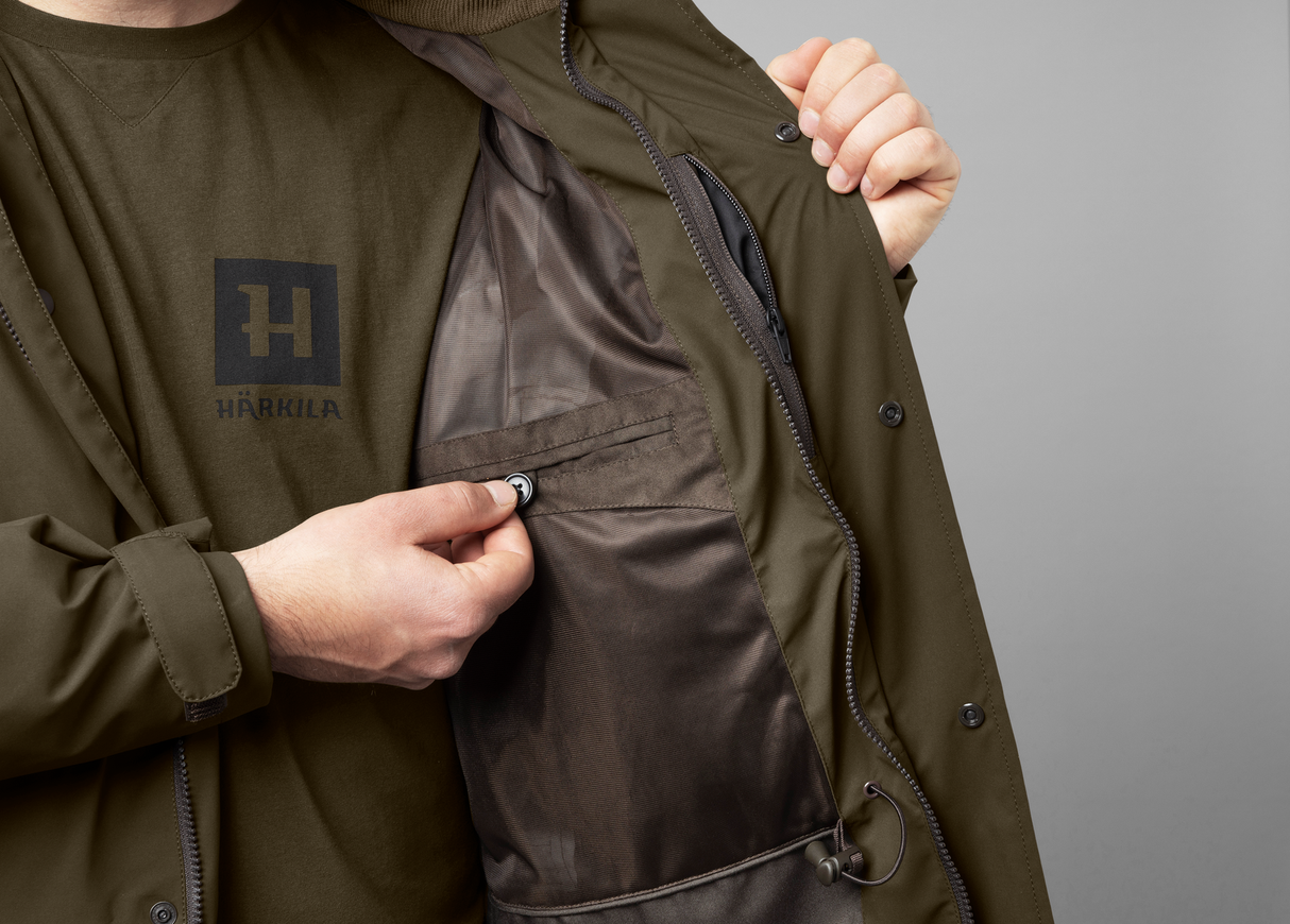 Orton tech HWS Jacke Willow green - Härkila