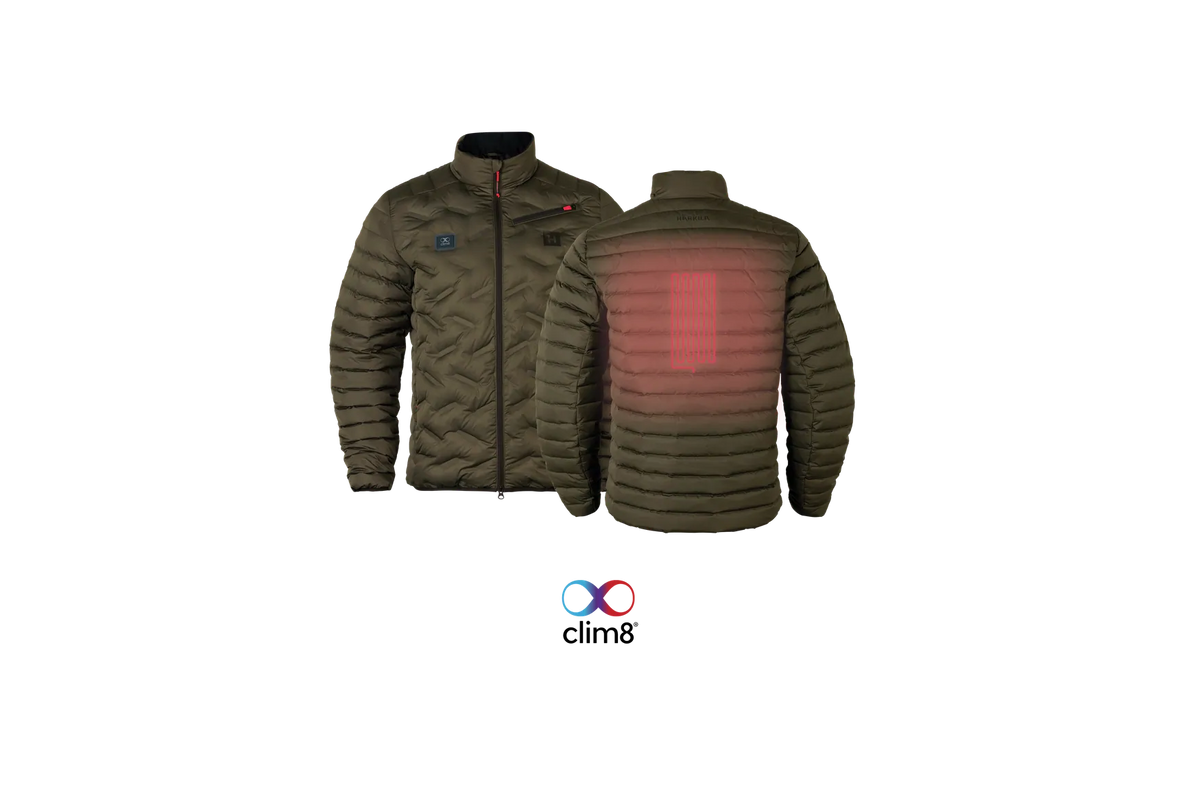 clim8 Isolierte Jacke Willow green - Härkila