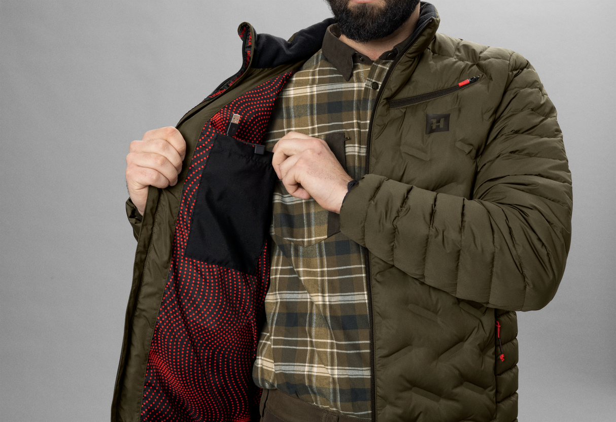 clim8 Isolierte Jacke Willow green - Härkila