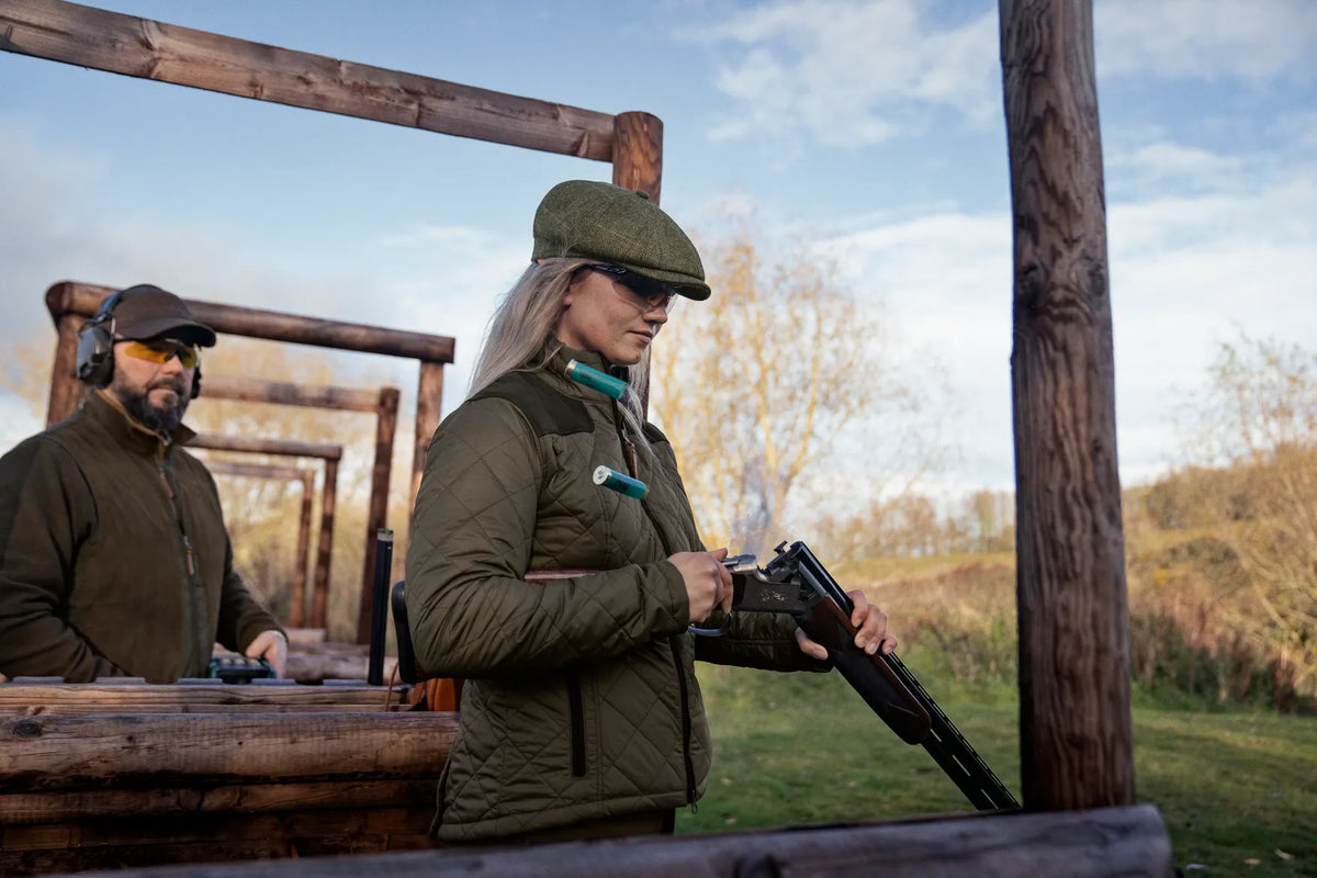 Ailsa Steppjacke Damen Willow green - Härkila