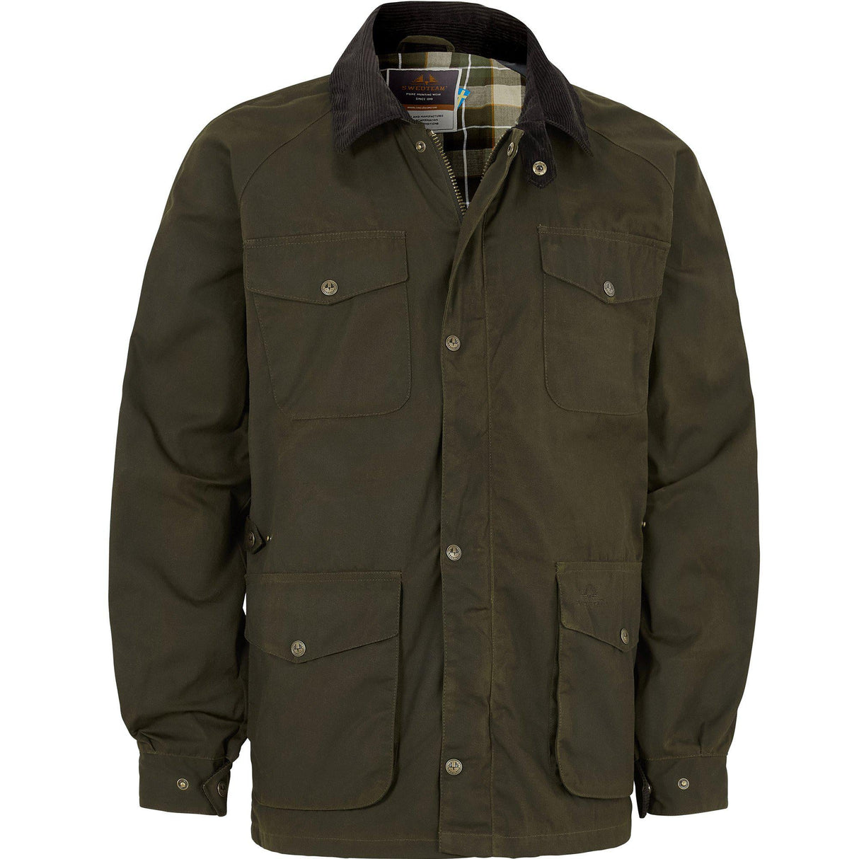 1919 Gewachste Jagdjacke Hunting Green - Swedteam