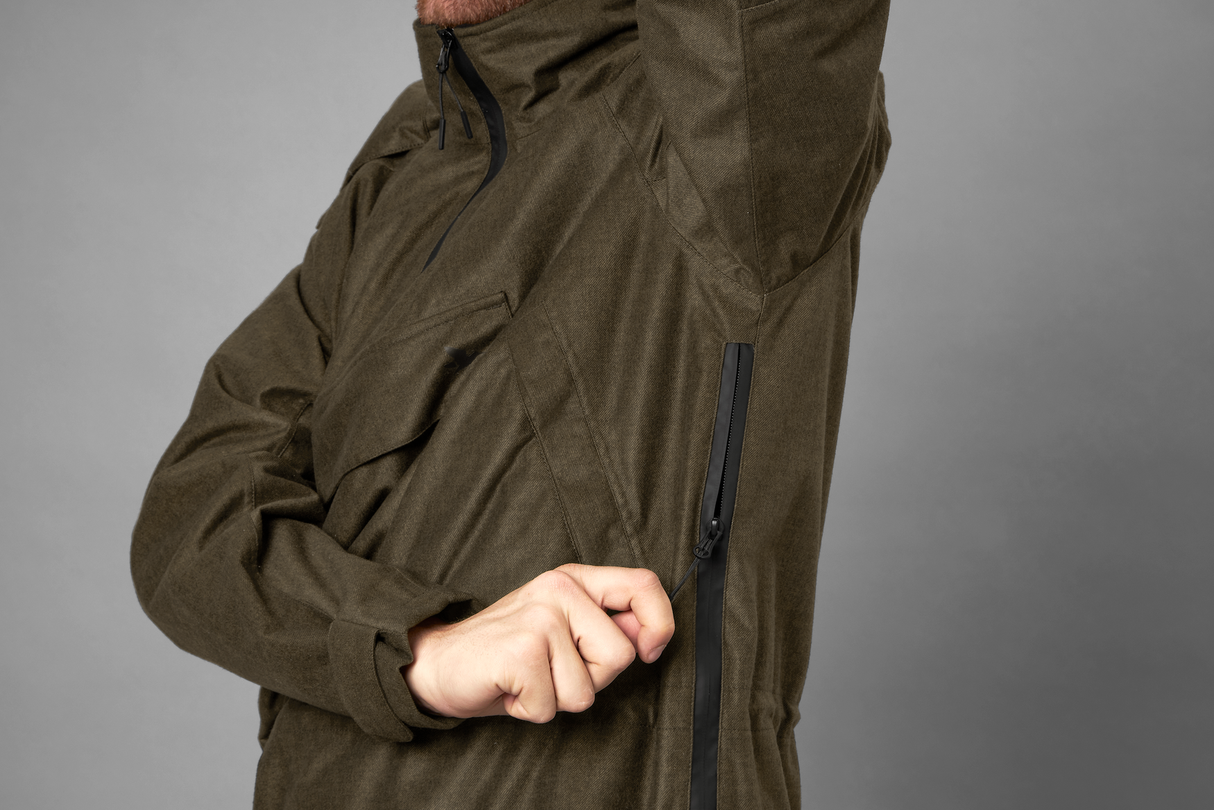 Avail Anorak Pine green melange - Seeland